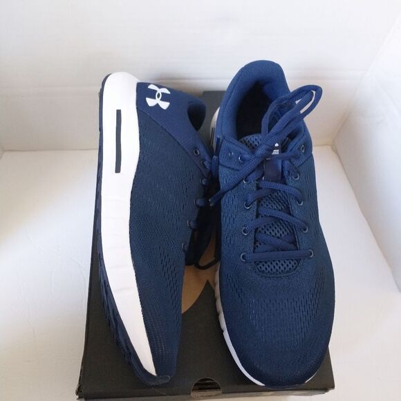 New! UNDER ARMOUR Men's Micro G Pursuit Sneakers Athletic Shoes Navy Blue Size 9 - Picture 8 of 11